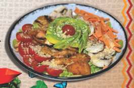 Ensalada Casa Momentos con Pollo