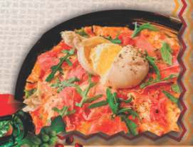 Pizza Burrata y Rúgula