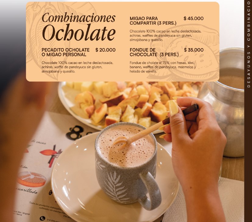 Pecadito OCHOLATE o migao personal