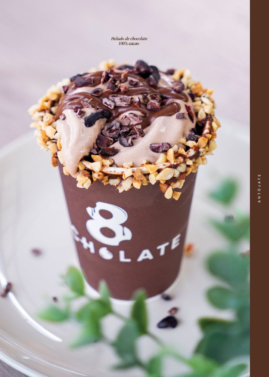 Malteada de chocolate